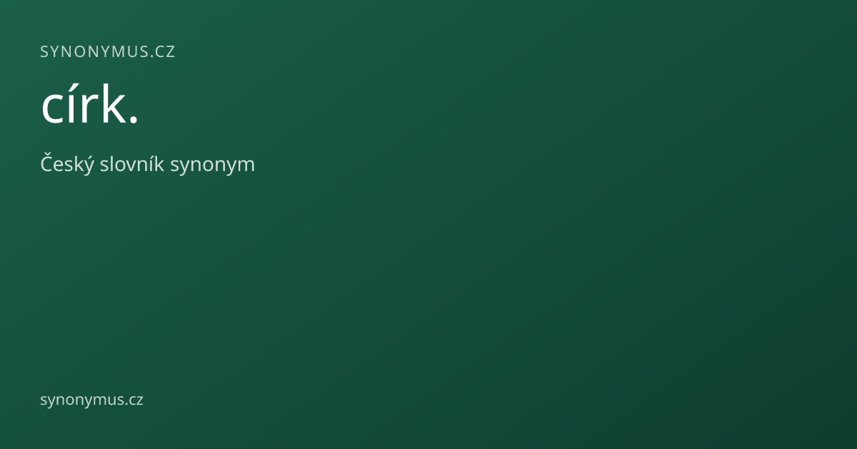 Náhled odkazu: círk.