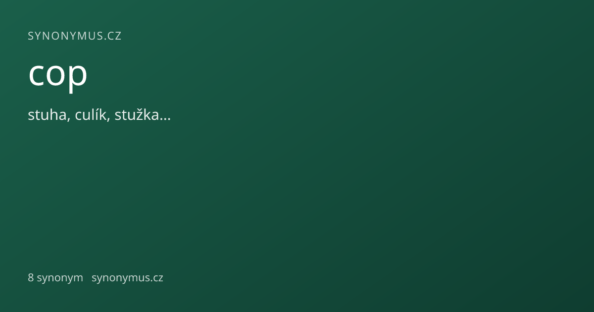Náhled odkazu: cop