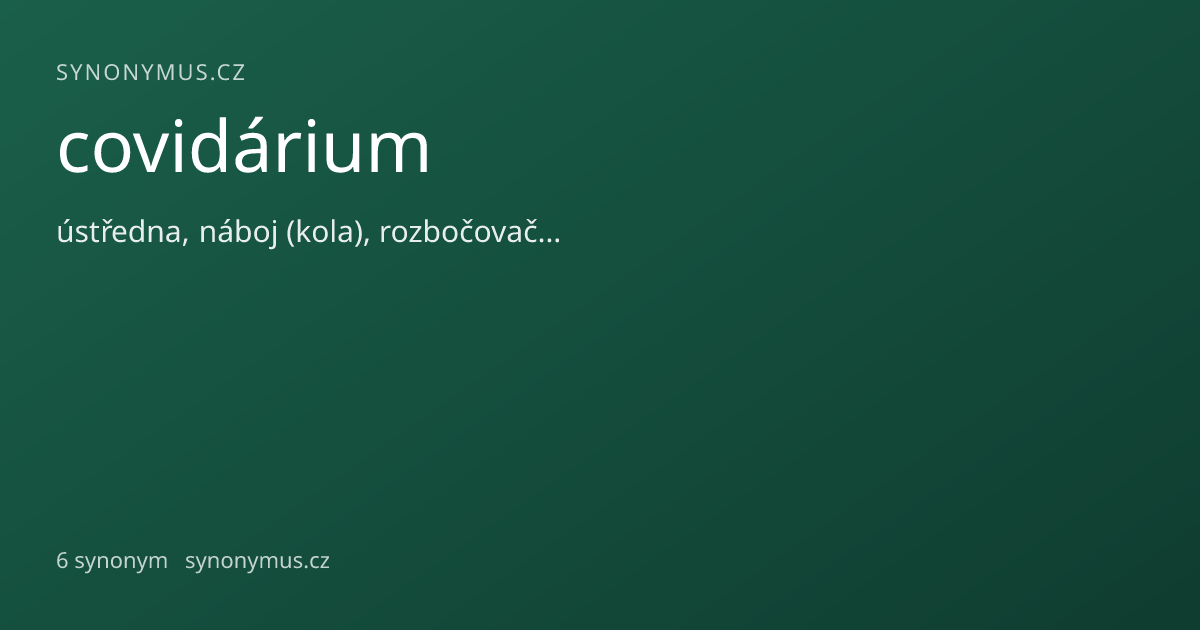 Náhled odkazu: covidárium