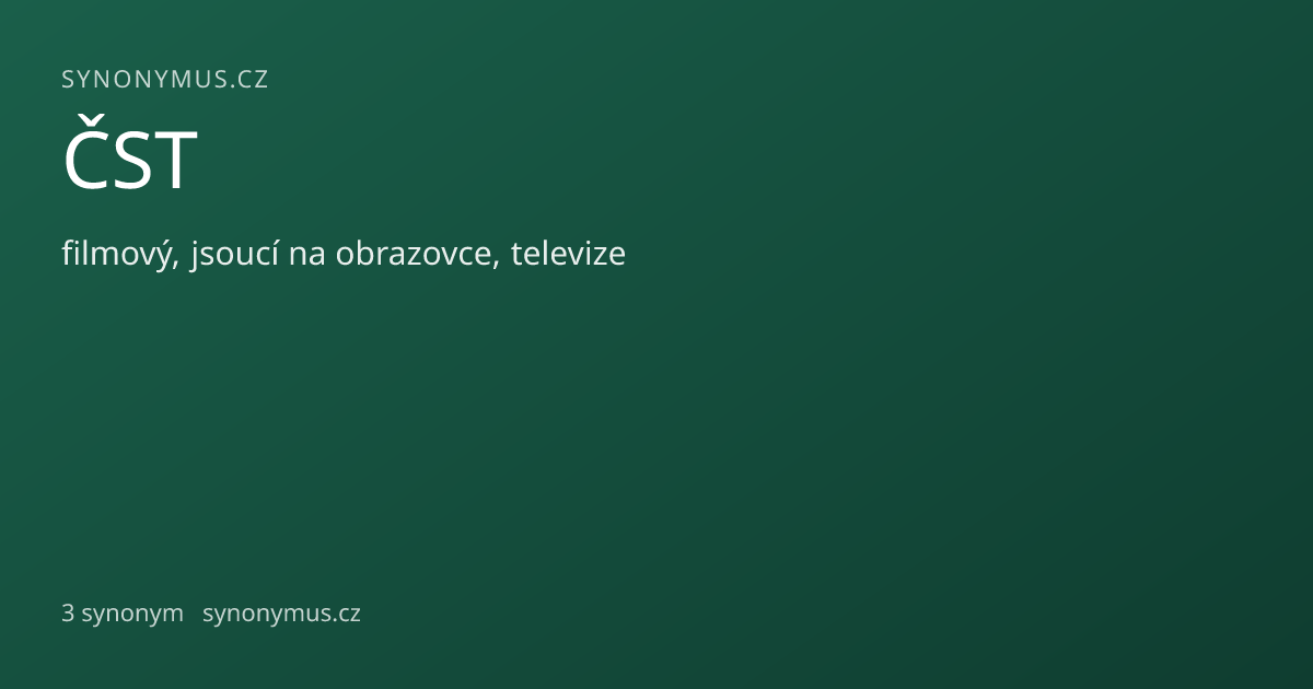 Náhled odkazu: ČST