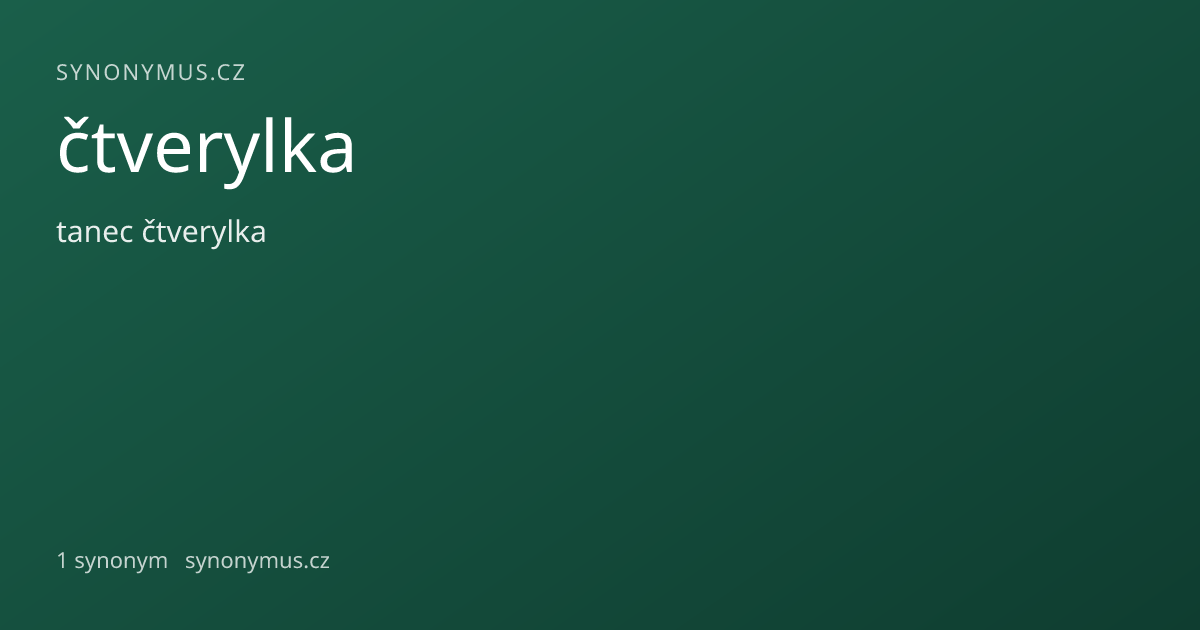 Náhled odkazu: čtverylka