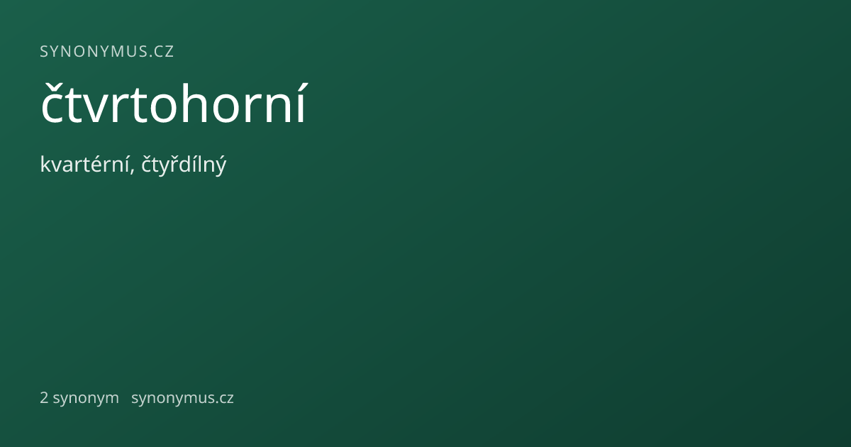 Náhled odkazu: čtvrtohorní