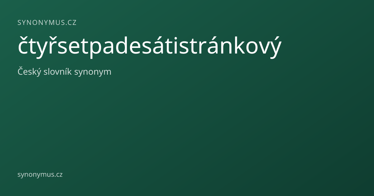 Náhled odkazu: čtyřsetpadesátistránkový