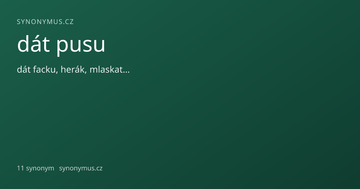 Náhled odkazu: dát pusu