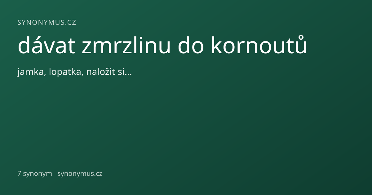 Náhled odkazu: dávat zmrzlinu do kornoutů