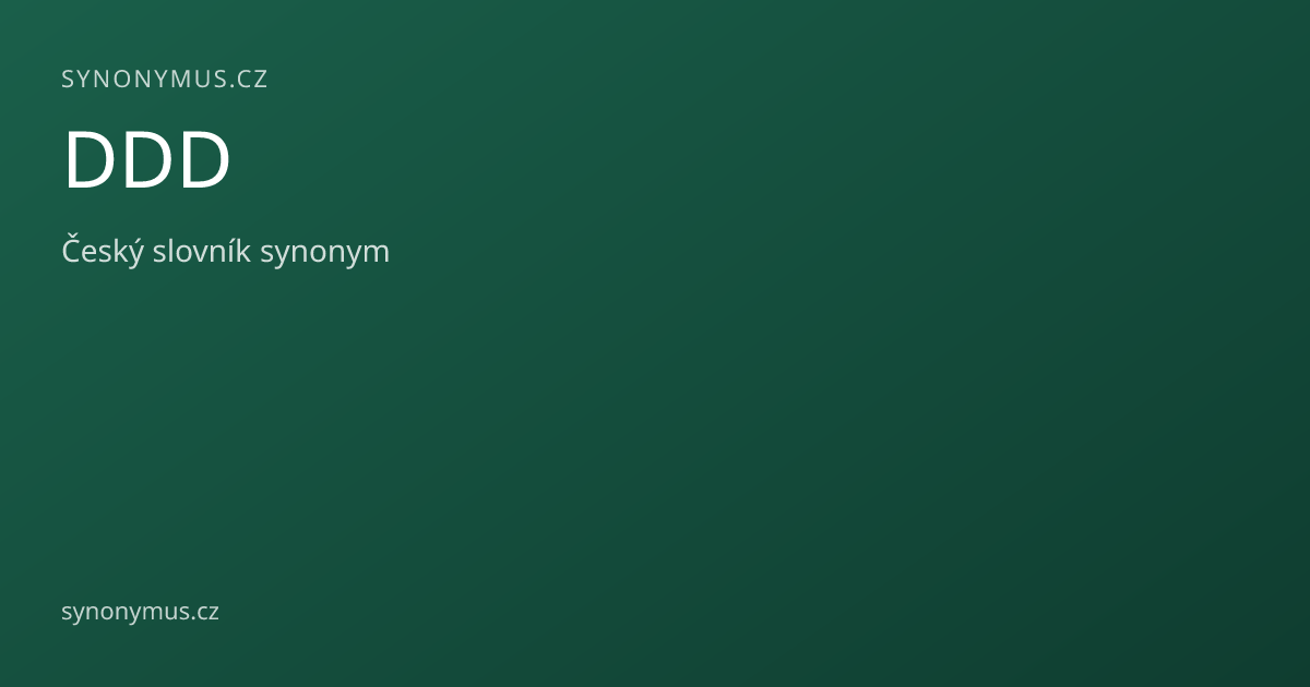Náhled odkazu: DDD