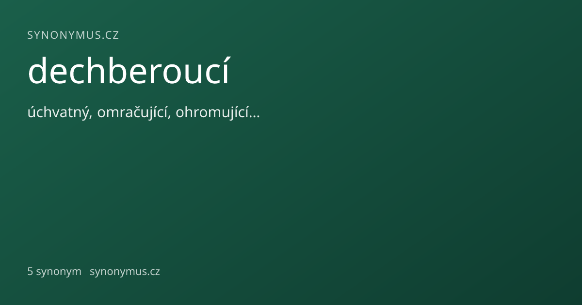 Náhled odkazu: dechberoucí