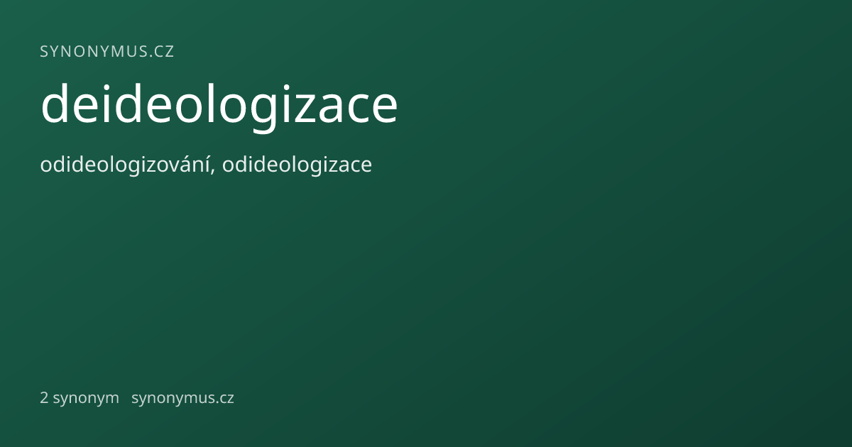Náhled odkazu: deideologizace