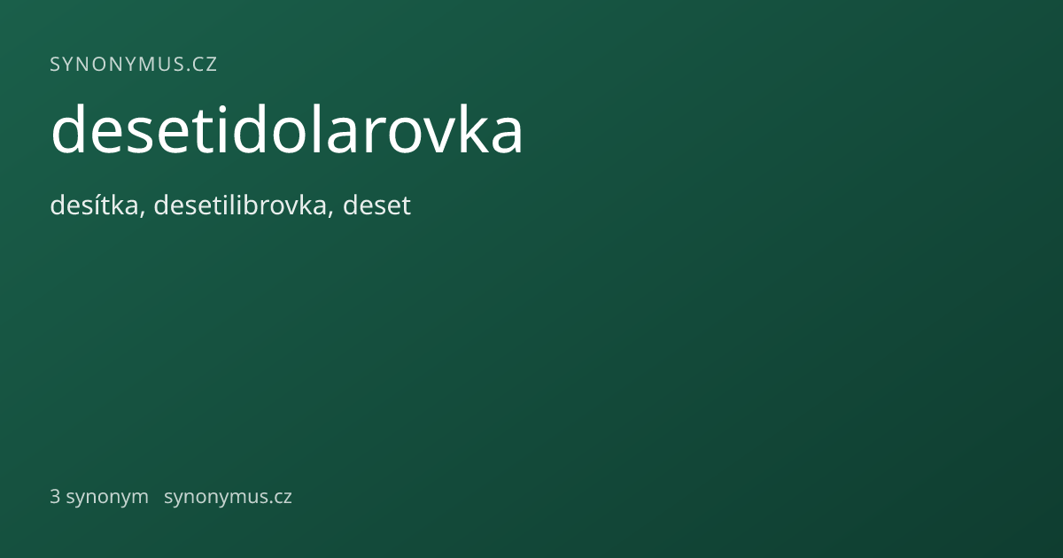 Náhled odkazu: desetidolarovka