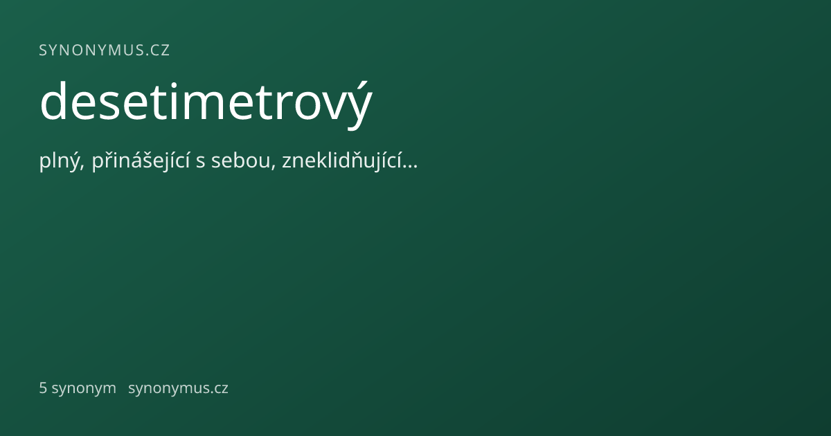 Náhled odkazu: desetimetrový