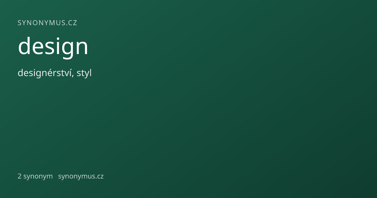 Náhled odkazu: design