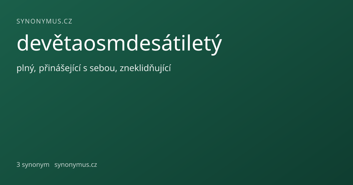 Náhled odkazu: devětaosmdesátiletý