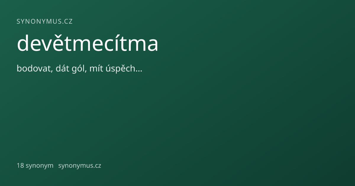 Náhled odkazu: devětmecítma