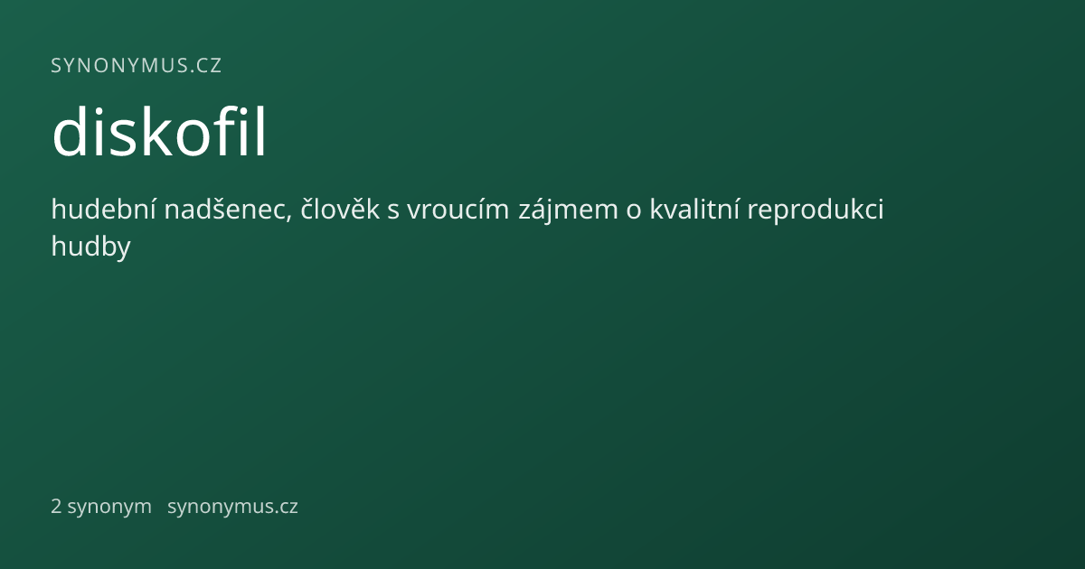 Náhled odkazu: diskofil