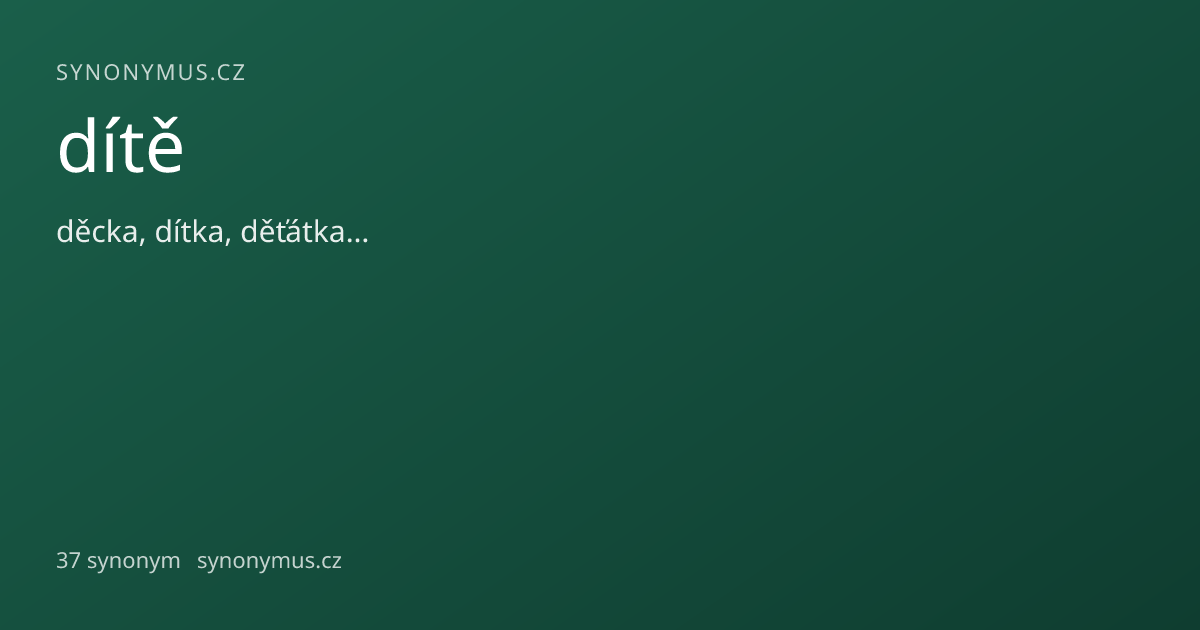 Náhled odkazu: dítě