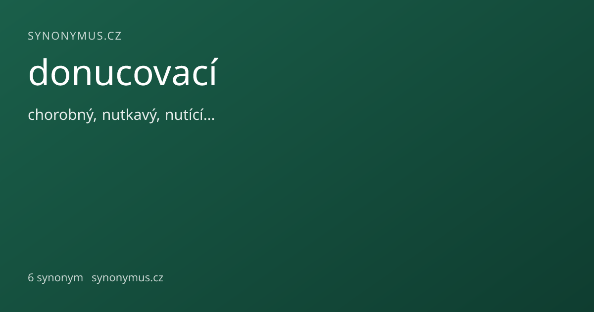 Náhled odkazu: donucovací