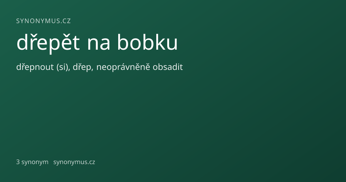 Náhled odkazu: dřepět na bobku