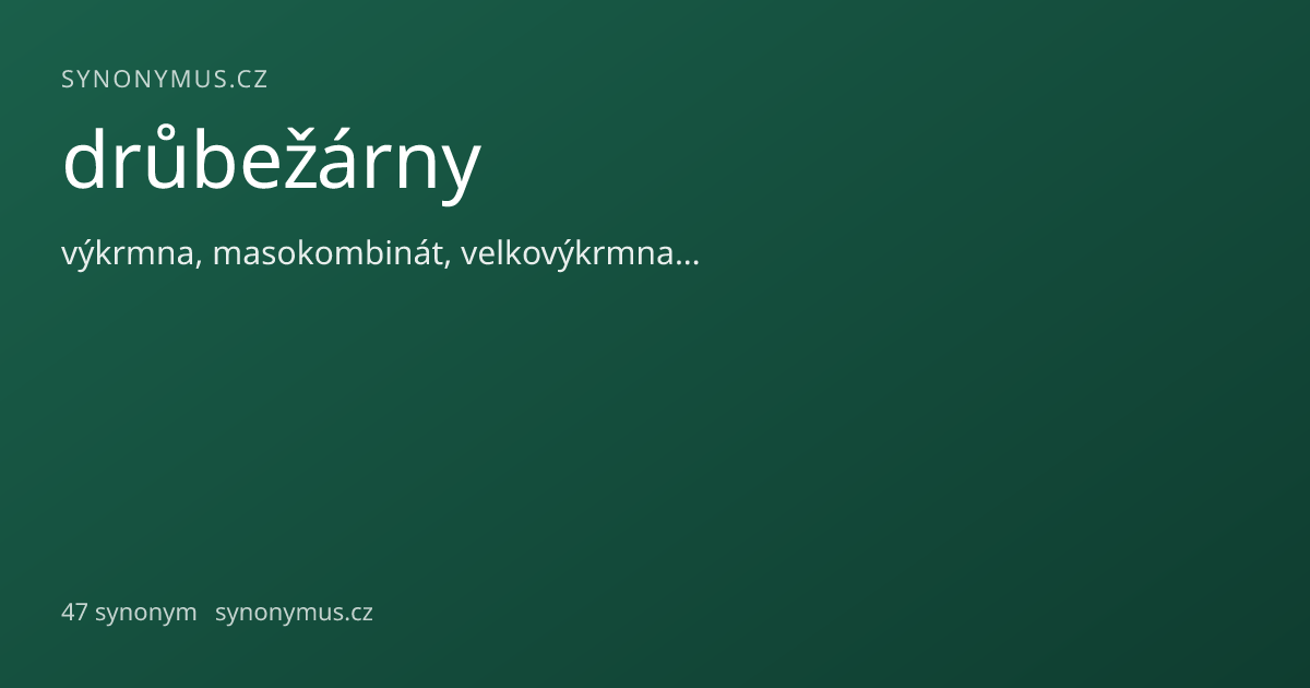 Náhled odkazu: drůbežárny
