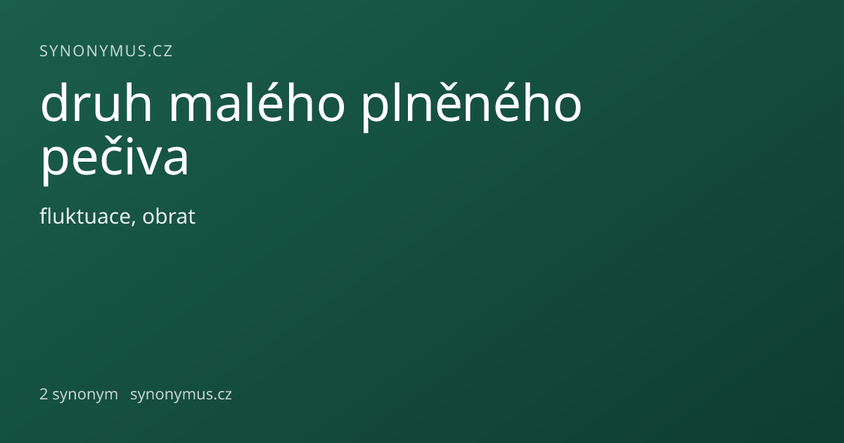 Náhled odkazu: druh malého plněného pečiva