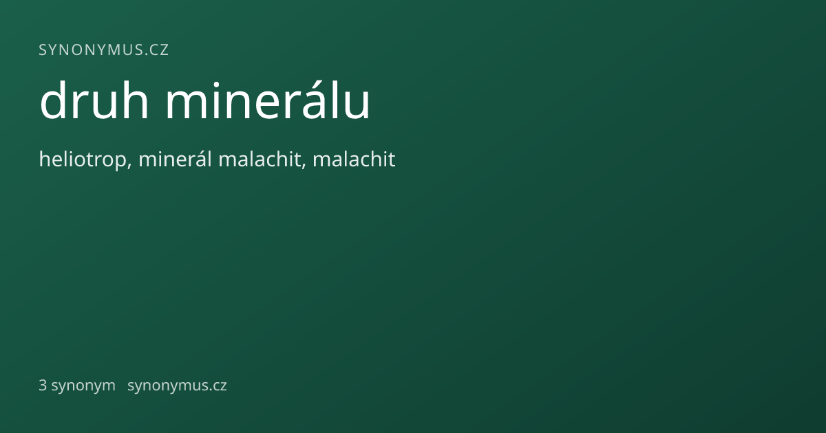 Náhled odkazu: druh minerálu