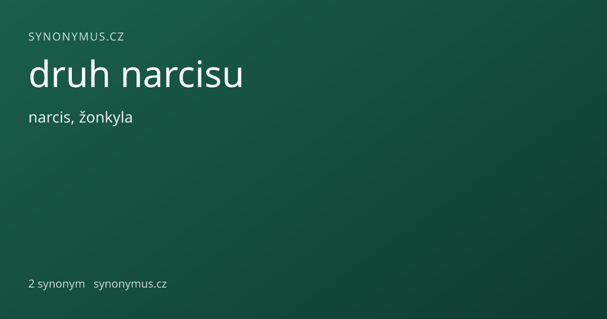 Náhled odkazu: druh narcisu