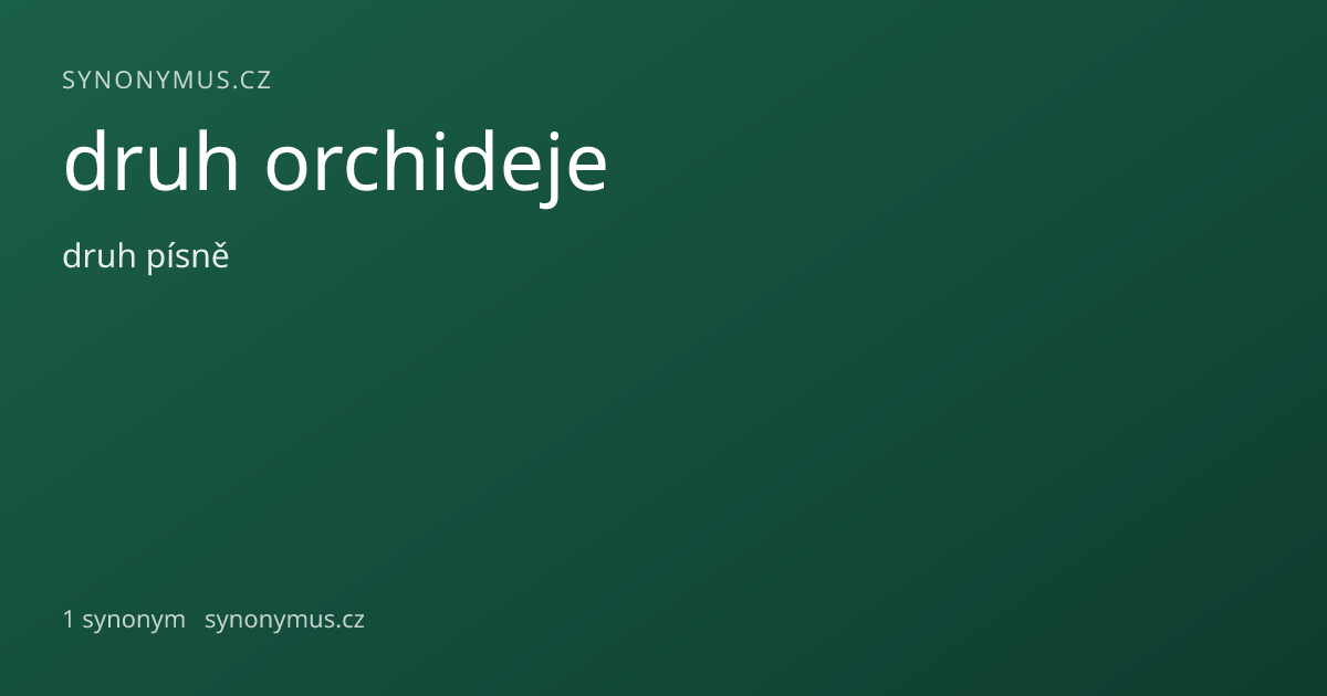 Náhled odkazu: druh orchideje