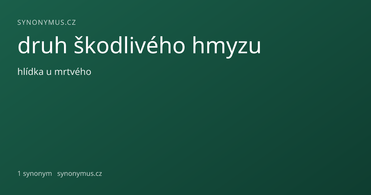 Náhled odkazu: druh škodlivého hmyzu