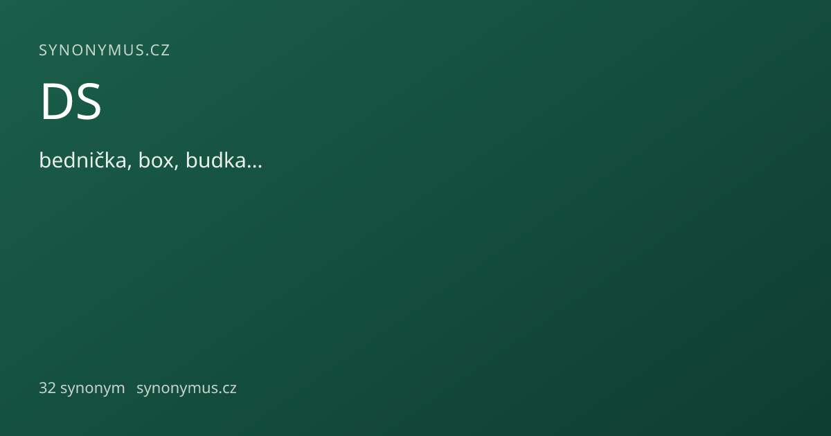 Náhled odkazu: DS