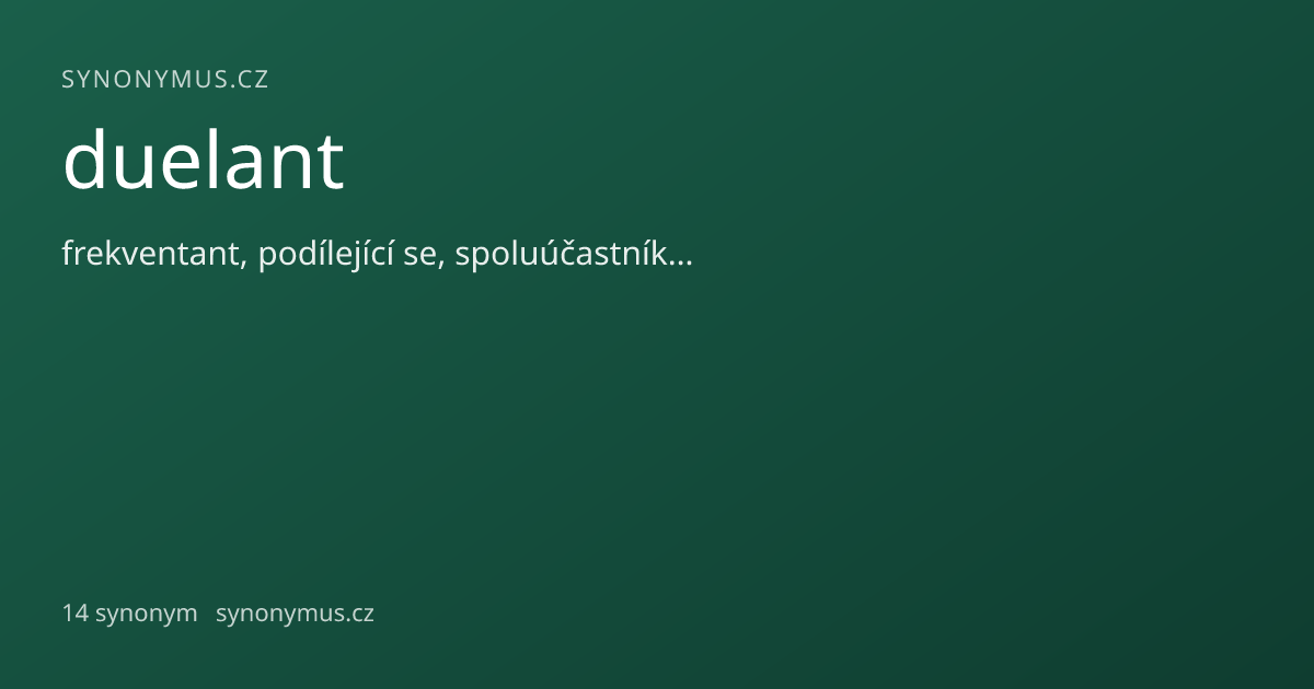Náhled odkazu: duelant