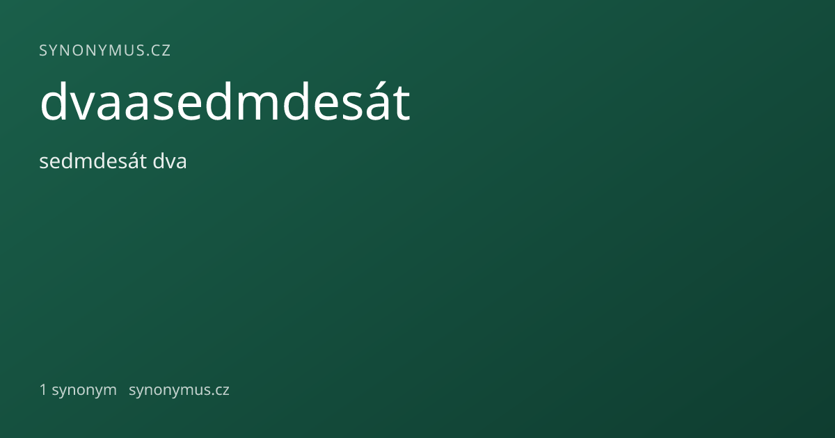 Náhled odkazu: dvaasedmdesát