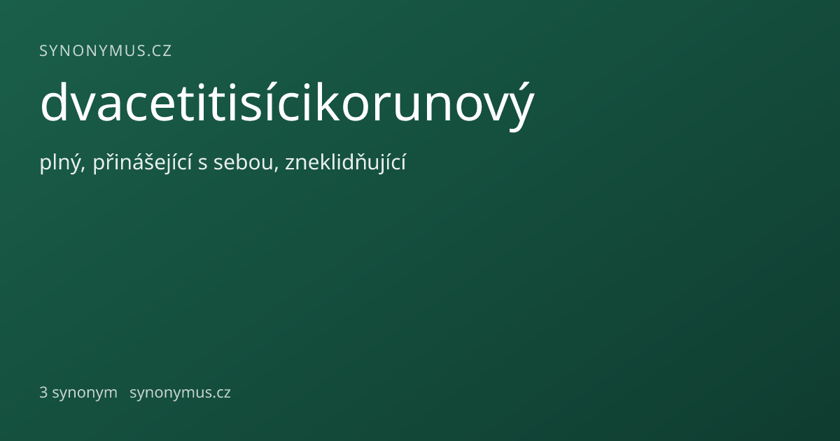 Náhled odkazu: dvacetitisícikorunový