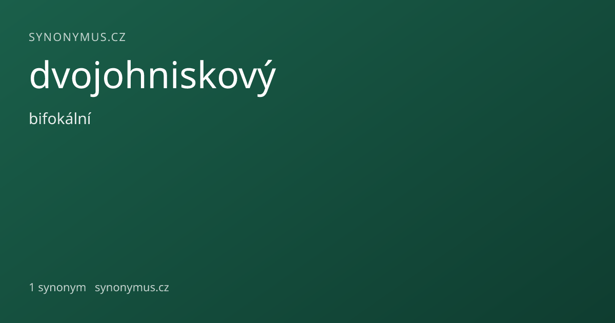 Náhled odkazu: dvojohniskový