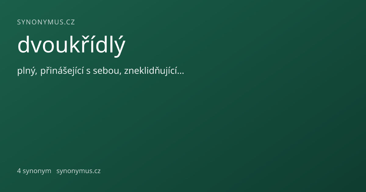 Náhled odkazu: dvoukřídlý