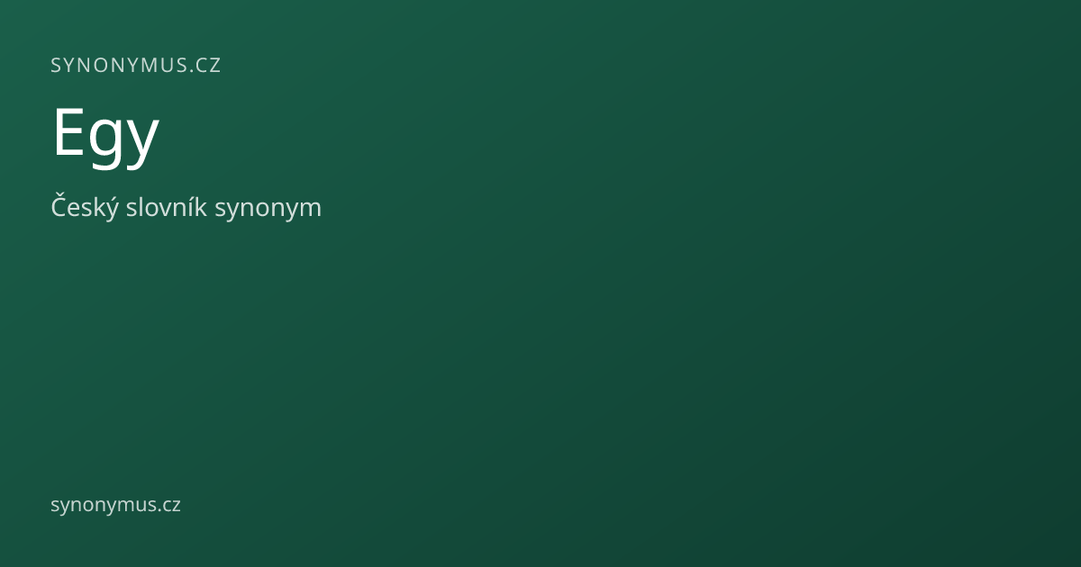 Náhled odkazu: Egy