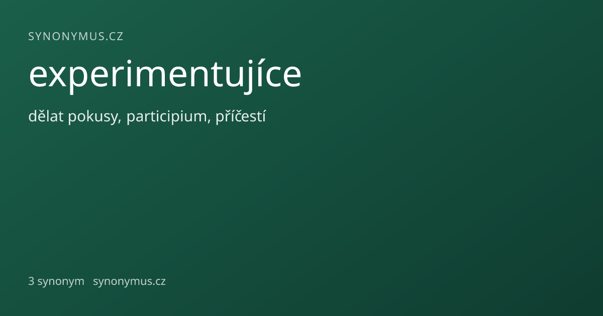 Náhled odkazu: experimentujíce