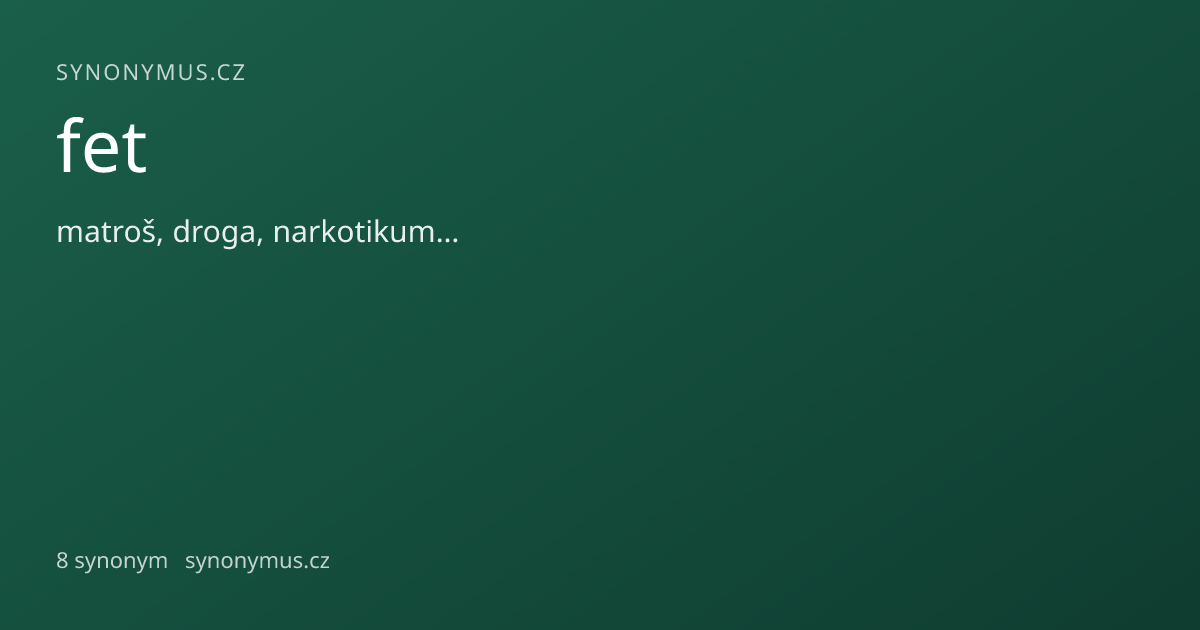 Náhled odkazu: fet
