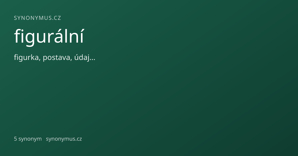Náhled odkazu: figurální