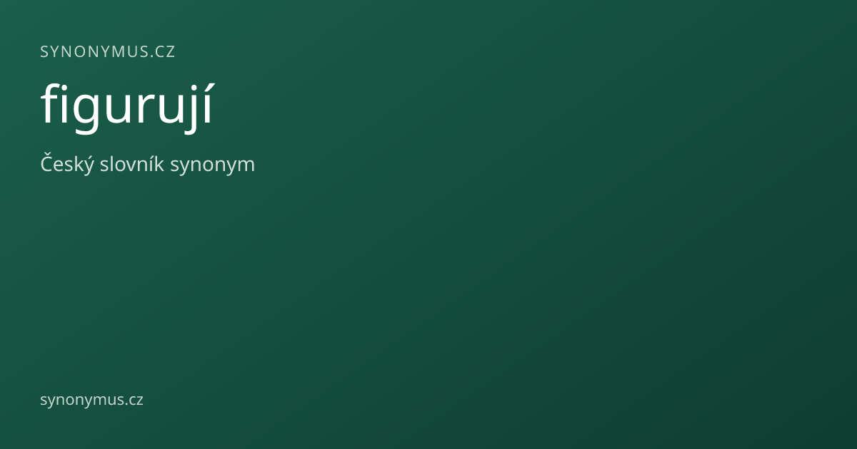 Náhled odkazu: figurují