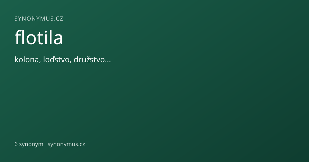 Náhled odkazu: flotila