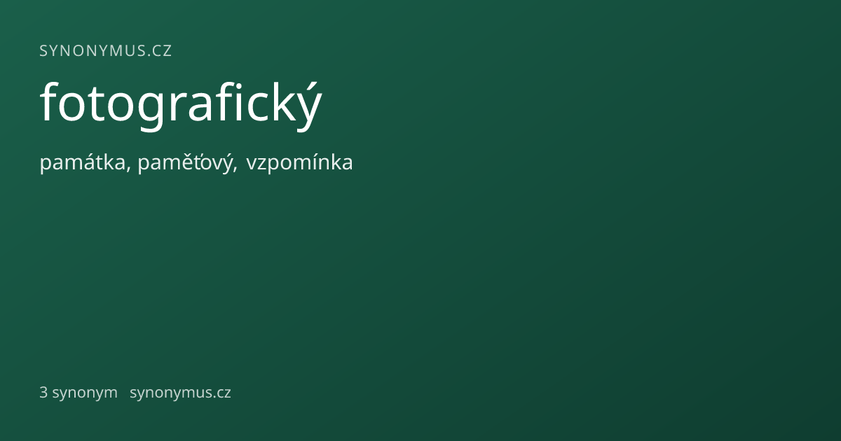 Náhled odkazu: fotografický