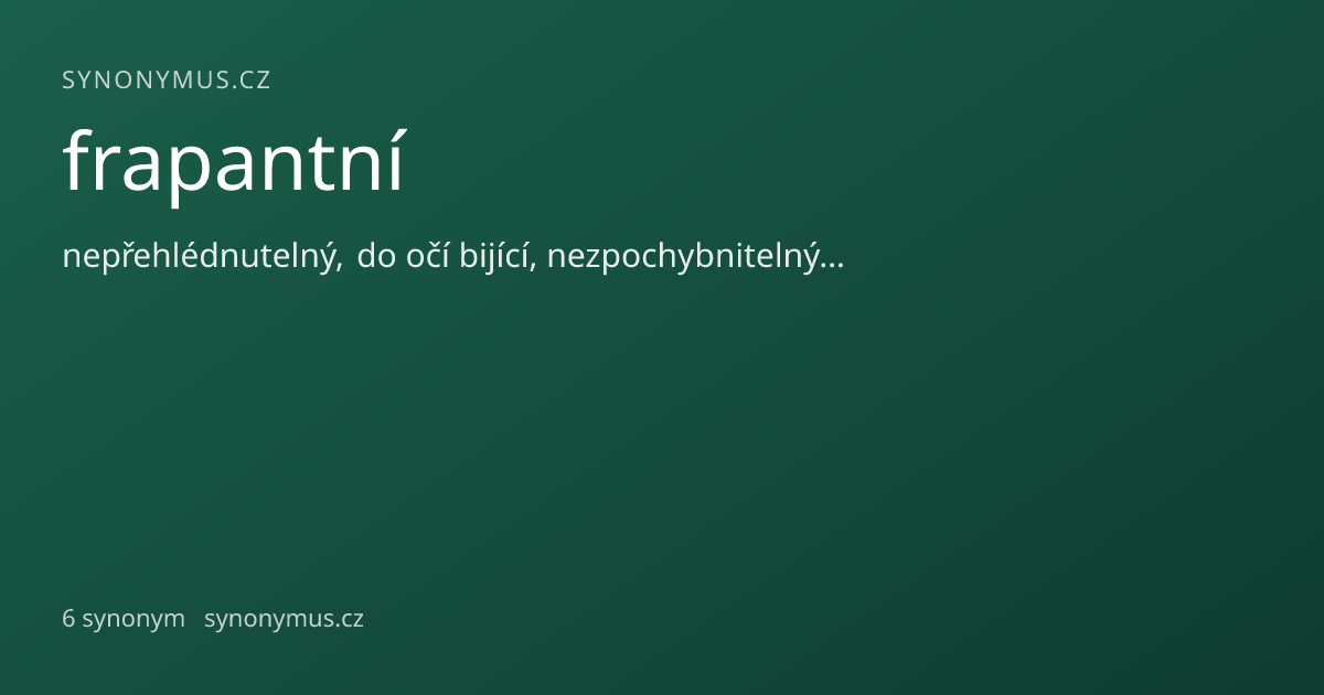 Náhled odkazu: frapantní
