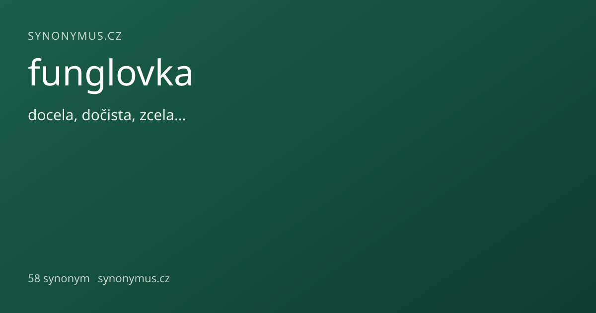 Náhled odkazu: funglovka