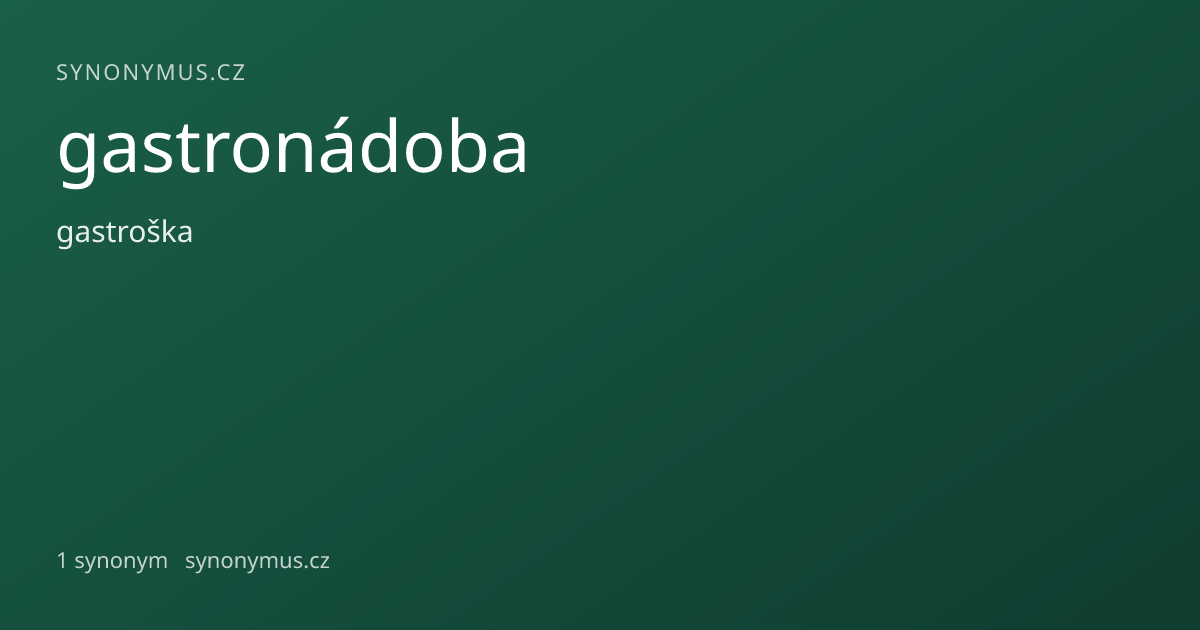 Náhled odkazu: gastronádoba