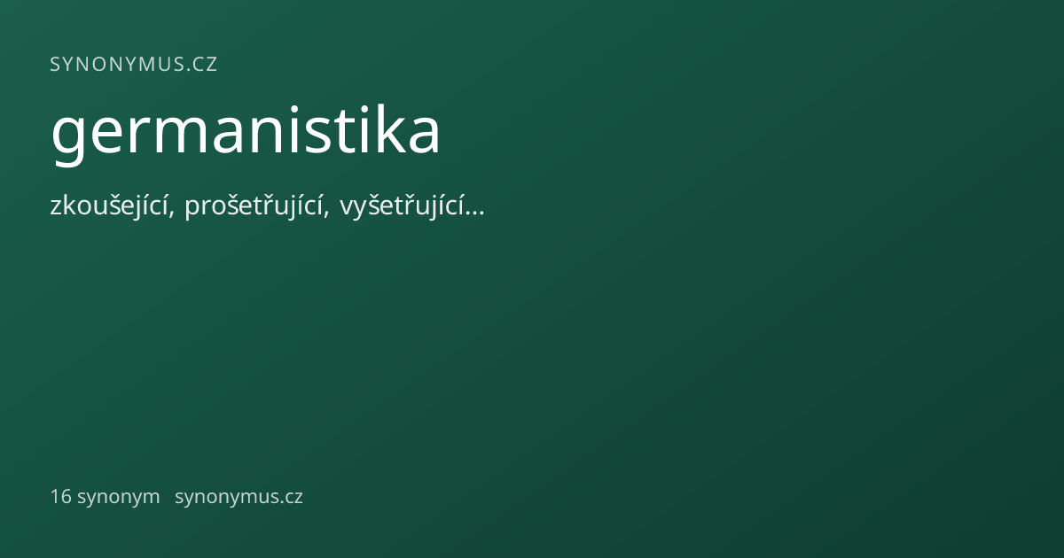 Náhled odkazu: germanistika