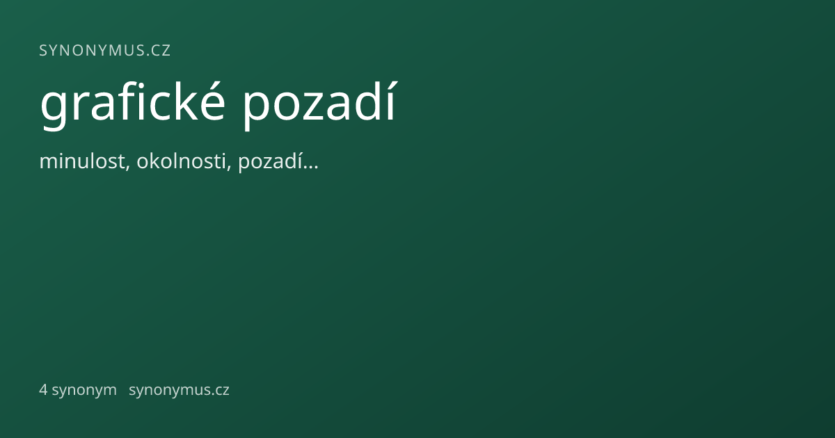 Náhled odkazu: grafické pozadí