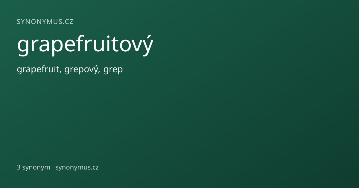Náhled odkazu: grapefruitový