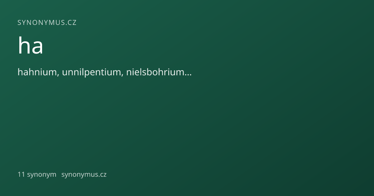 Náhled odkazu: ha