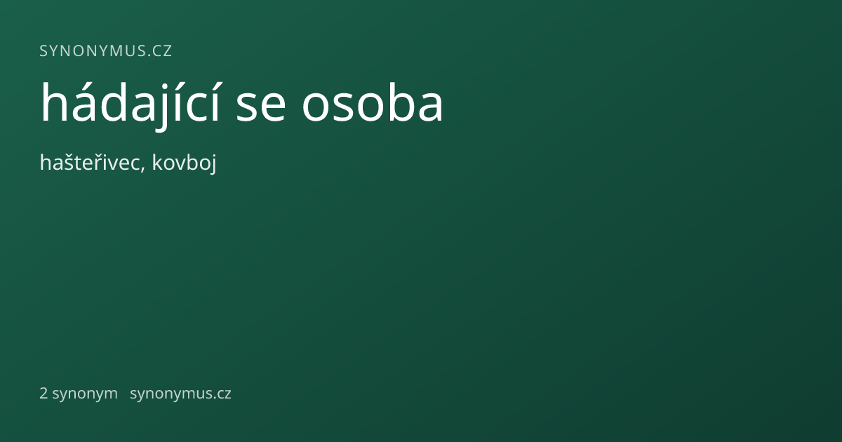 Náhled odkazu: hádající se osoba