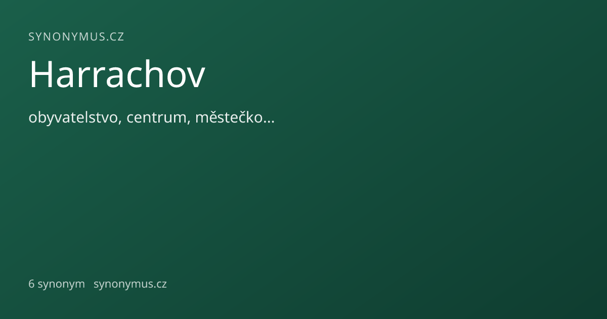 Náhled odkazu: Harrachov