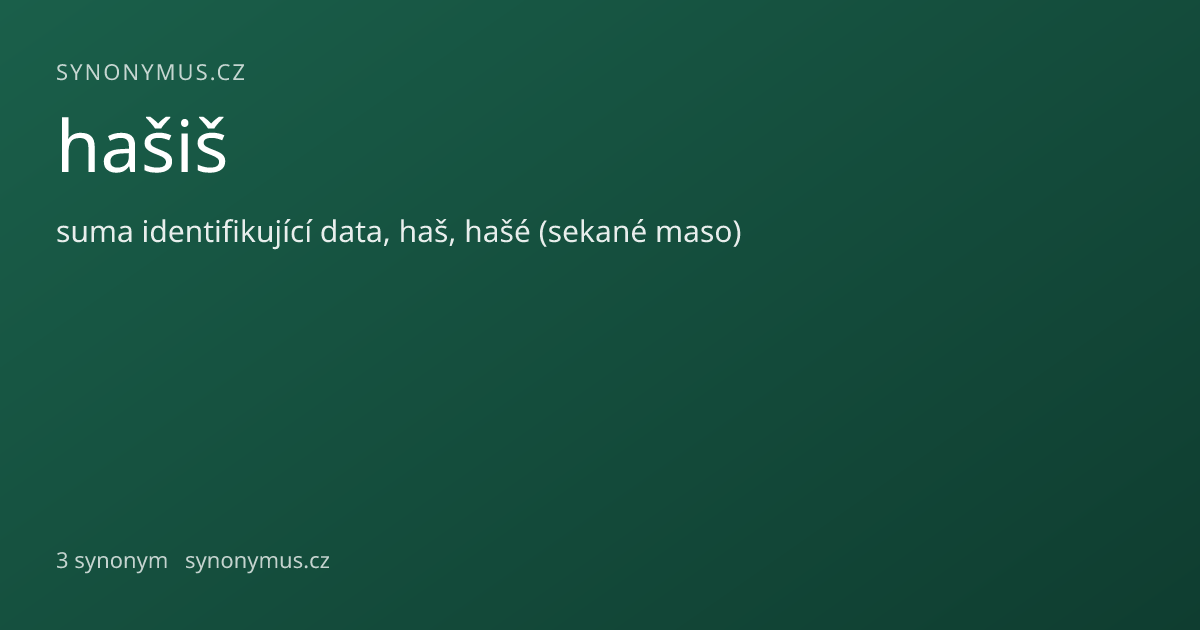 Náhled odkazu: hašiš